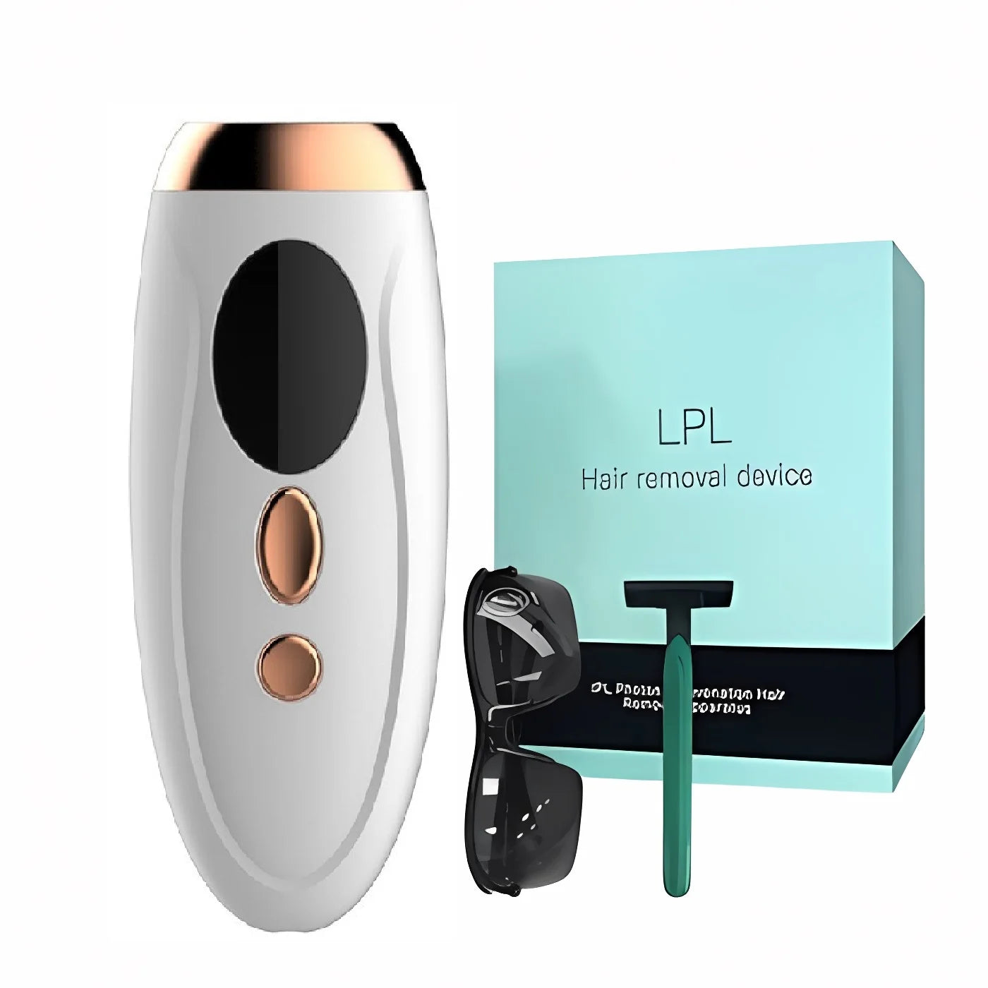 Portabler IPL Laser Epilator 999999 Blitzen - schmerzlos, Permanent Haarentferner - HIMMLICH.DE