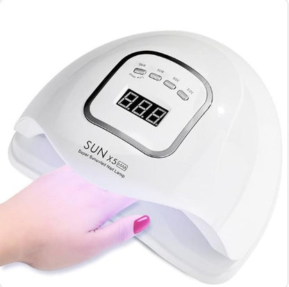 80W Nail Phototherapy Machine Set Maniküreset - HIMMLICH.DE