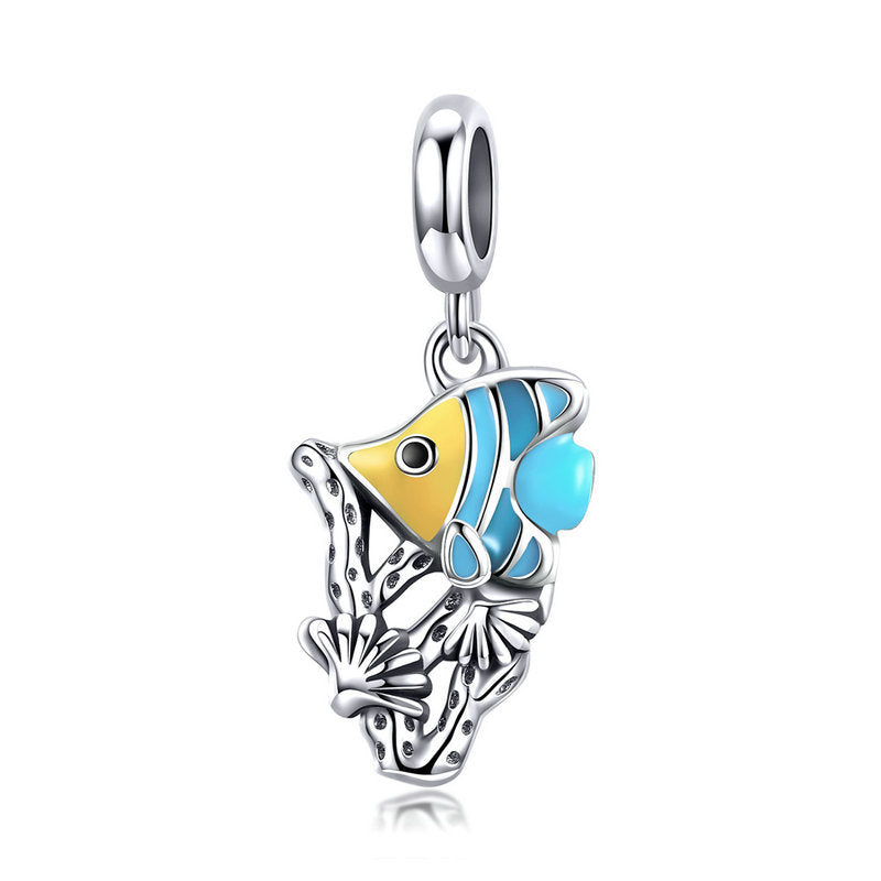 Sterling Silver Mermaid Beads Charms Fit Original Design Bracelet  DIY Jewelry - HIMMLICH.DE