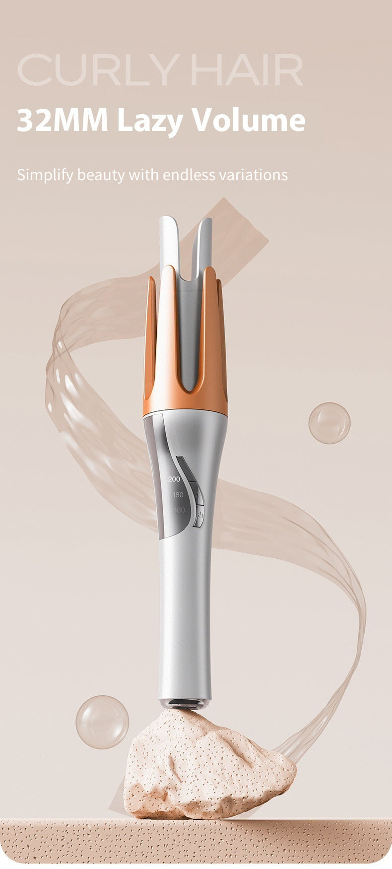 Lockenwickler Kabellos Automatic Hair Curler Portable Multifunction Curlers Hair Perm