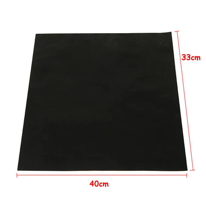BBQ Grill Matte Wiederverwendbar Abwaschbar 40*33cm zum Grillen PTFE Matte kleine Bürste - HIMMLICH.DE