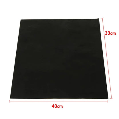 BBQ Grill Matte Wiederverwendbar Abwaschbar 40*33cm zum Grillen PTFE Matte kleine Bürste - HIMMLICH.DE