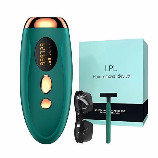 Portabler IPL Laser Epilator 999999 Blitzen - schmerzlos, Permanent Haarentferner - HIMMLICH.DE