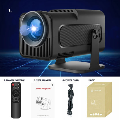 Beamer Small Projector Projektor 4K Wireless WiFi Smart 5G Projector - HIMMLICH.DE